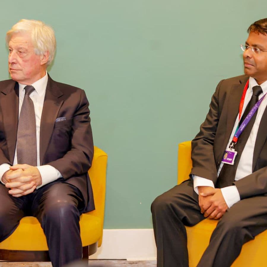 A senior delegate during the programme