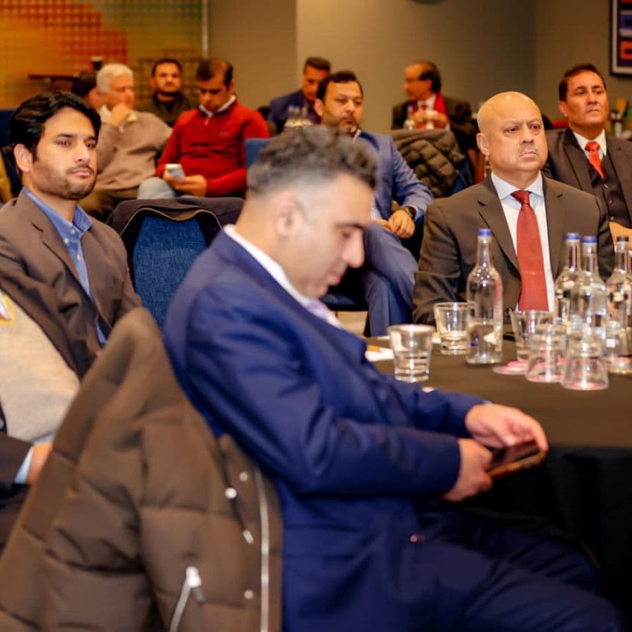 Delegates during a panel session